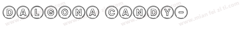 Dalgona Candy字体转换